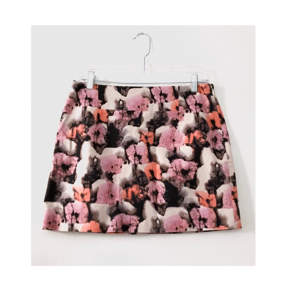 JAALE‼️ JCrew Watercolor Printed Skirt